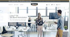 Desktop Screenshot of fellowes.com